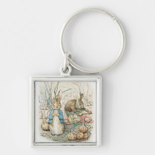 Llavero Beatrix Potter Peter Rabbit Y Benjamin Bunny