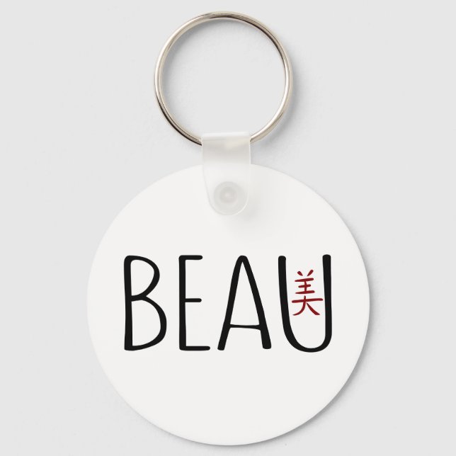 Llavero Beau (Anverso)