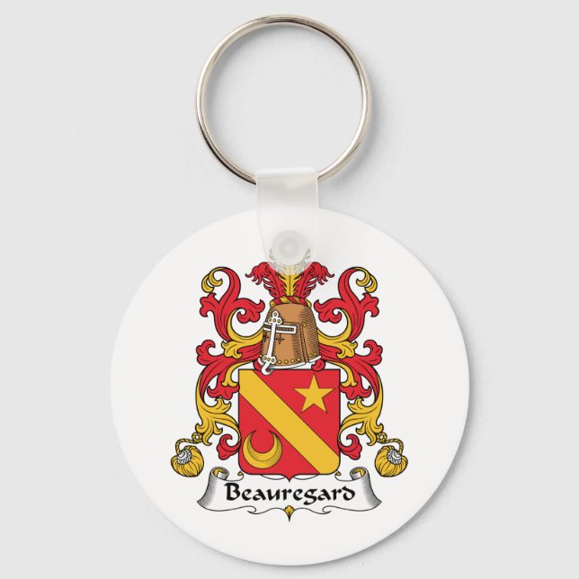 Llavero Beauregard Family Crest (Anverso)