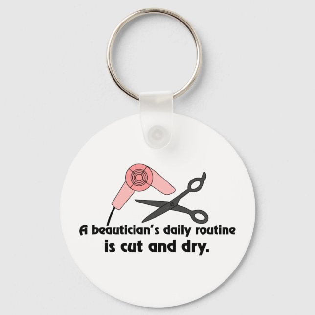 Llavero Beauticians Routine (Anverso)