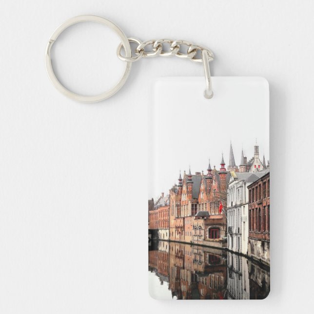 Llavero Beautiful Bruges. Acryl Sleutelhanger (Frente)