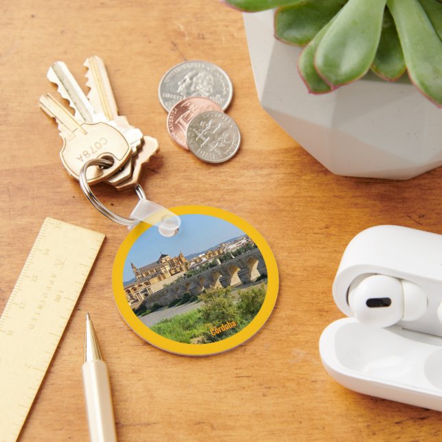 Llavero Beautiful city Cordoba in Spain, travel (Escritorio )