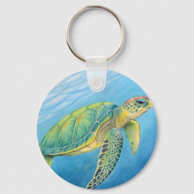 Llavero Beauty of the turtle (Anverso)