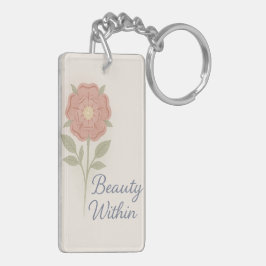 Llavero Beauty Within — Key chain