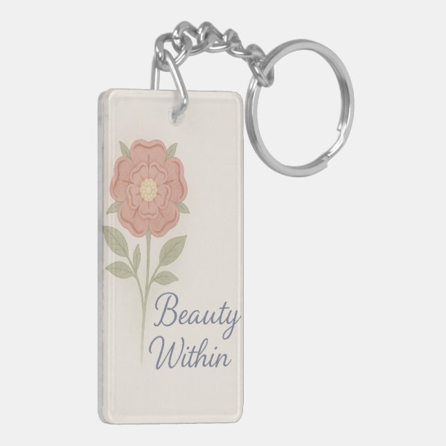 Llavero Beauty Within — Key chain (Atrás Izquierda)