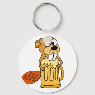 Llavero Beaver Funny Beeber Beer
