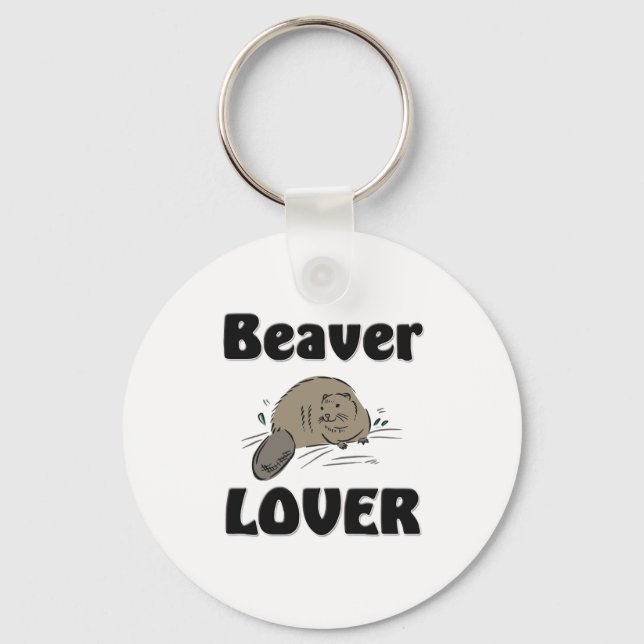 Llavero Beaver Lover (Anverso)