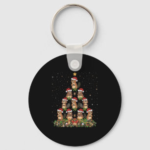 Llavero Beavers Christmas Tree Gift Navidades divertidos