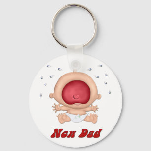 Llavero Bebé de arrastre - Nuevo papá