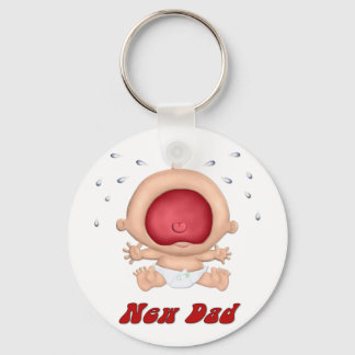 Llavero Bebé de arrastre - Nuevo papá