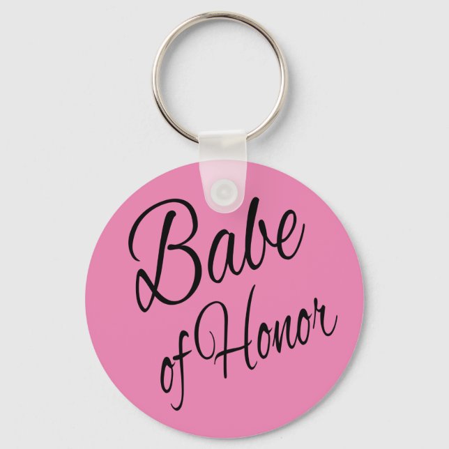 Llavero Bebé de Honor (Anverso)