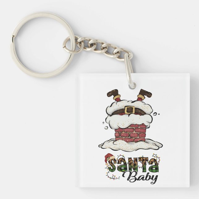 Llavero Bebé de Santa- Vergüenza de los cerezos - Luz de l (Frente)