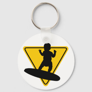 Llavero Bebé en (Surf) Board