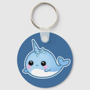Llavero Bebé lindo narwhal