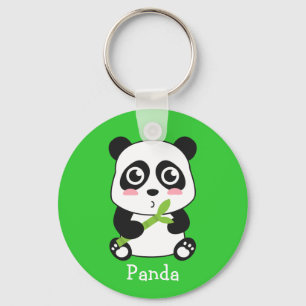 Llavero Bebé panda lindo y adorable
