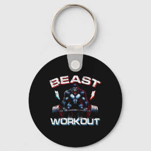 Llavero Bebe Silverback Deadlift Gym Chistes Gorilla Worko