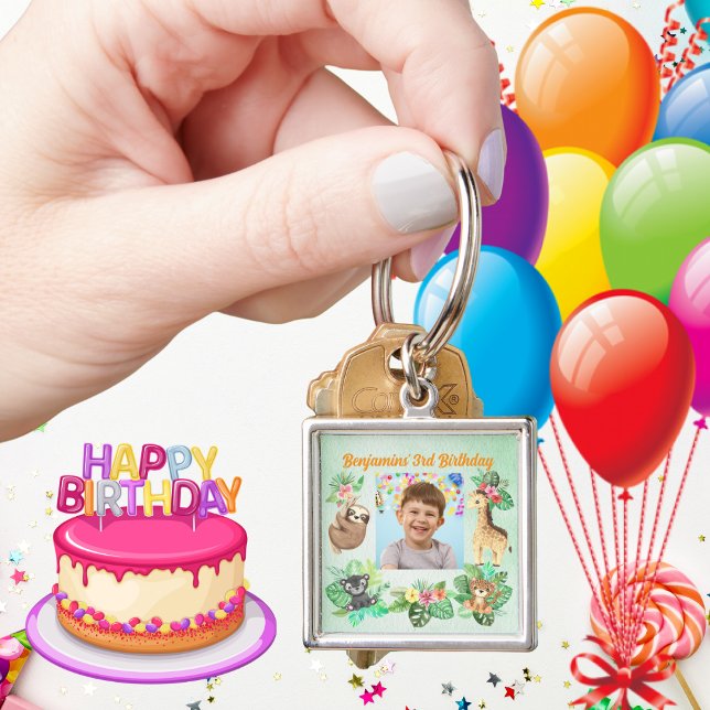 Llavero Bebé tropical Animales Keychain Niños Favor de Cum (Subido por el creador)