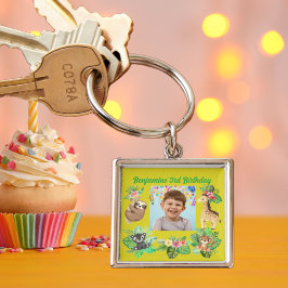 Llavero Bebé tropical Animales Keychain Niños Favor de Cum