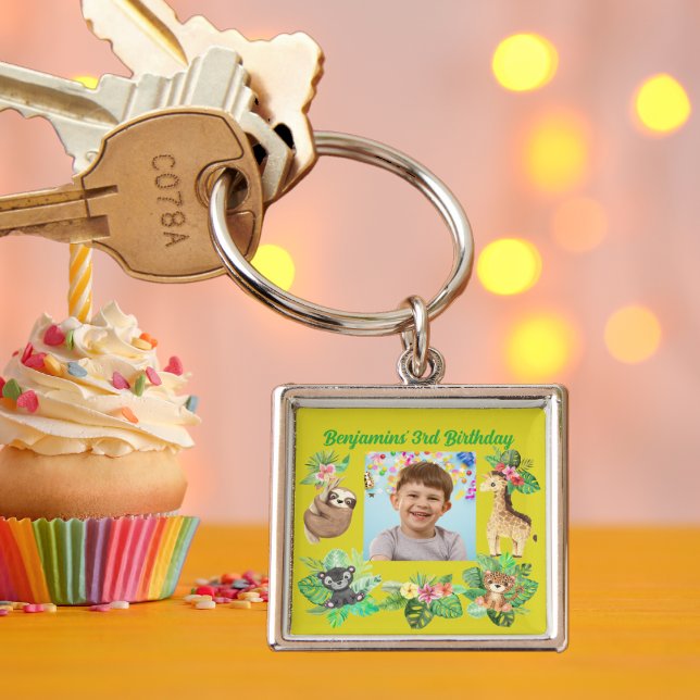 Llavero Bebé tropical Animales Keychain Niños Favor de Cum (Subido por el creador)