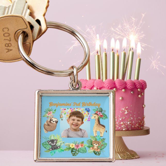 Llavero Bebé tropical Animales Keychain Niños Favor de Cum (Subido por el creador)