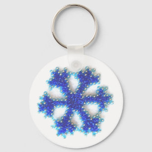 Llavero Bebida azul Snowflake