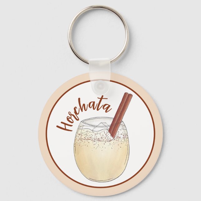 Llavero Bebida española mexicana Horchata Orxata (Anverso)