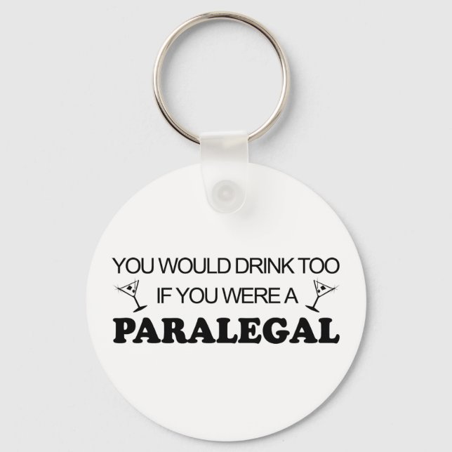 Llavero Bebida también - Paralegal (Anverso)