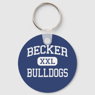 Llavero Becker - Bulldoges - Escuela Secundaria - Becker M