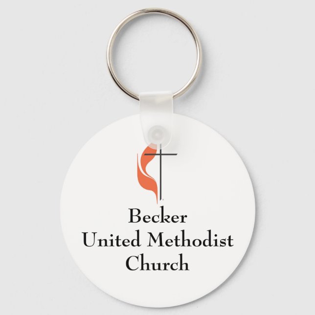 Llavero BeckerUnited Methodist Church (Anverso)