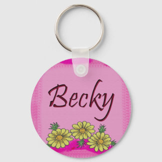 Llavero Becky Daisy Keychain