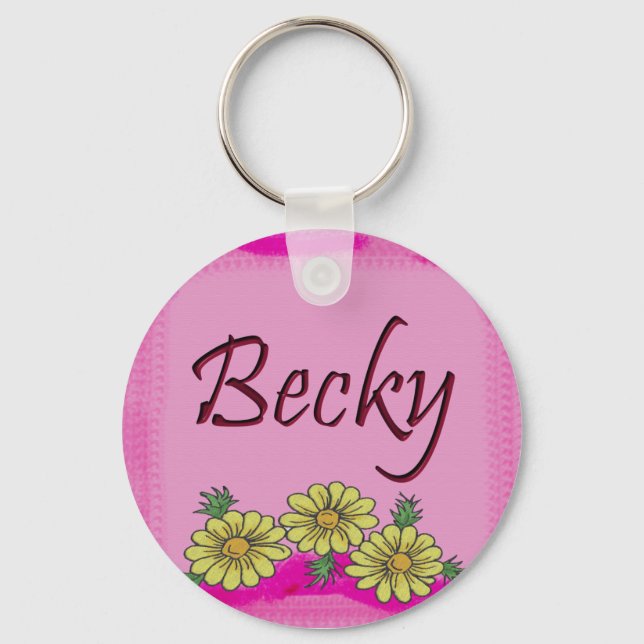 Llavero Becky Daisy Keychain (Anverso)