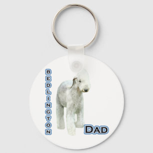 Llavero Bedlington Terrier Dad 4 - Keychain