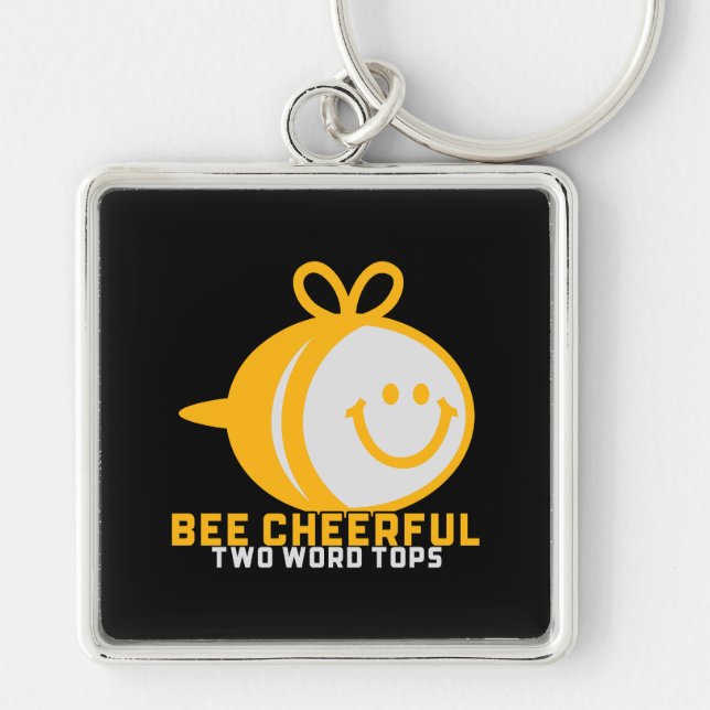 Llavero Bee Cheerful T.W.T Keychain (Frente)