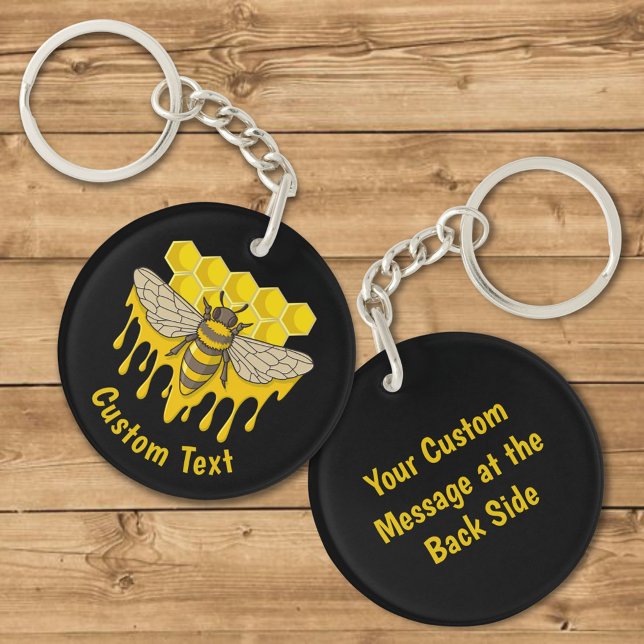 Llavero Bee Hive Honey Keychain (Subido por el creador)