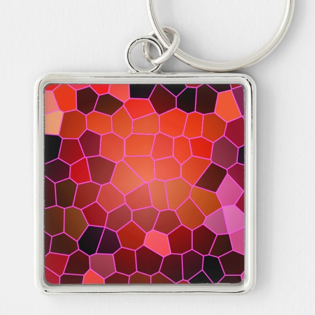 Llavero Bee Hive Red Keychain (Frente)