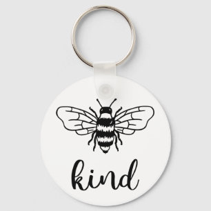 Llavero Bee Kind Black