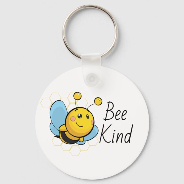 Llavero Bee Kind Cute (Anverso)