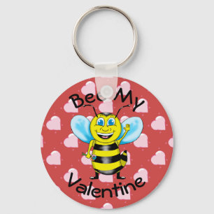 Llavero Bee My Valentine Keychain