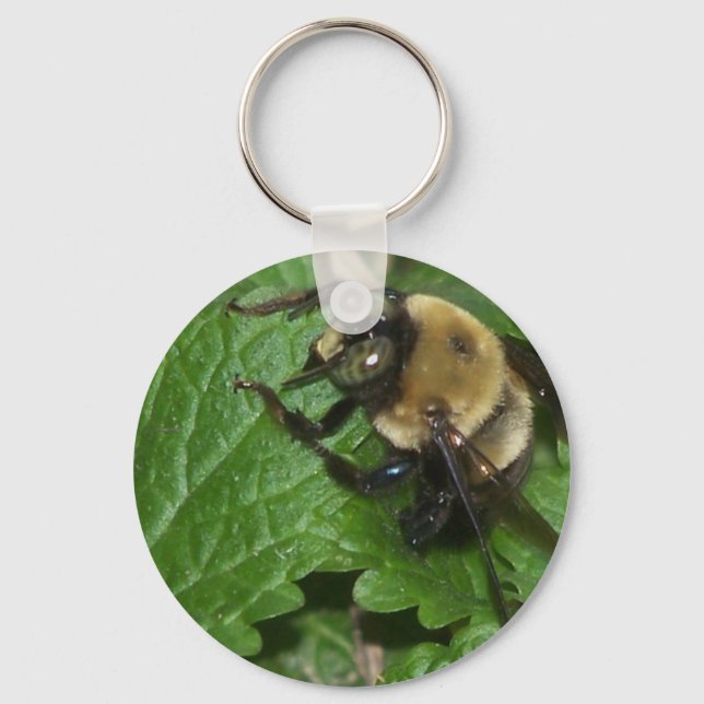 Llavero Bee on Lemon Balm (Anverso)