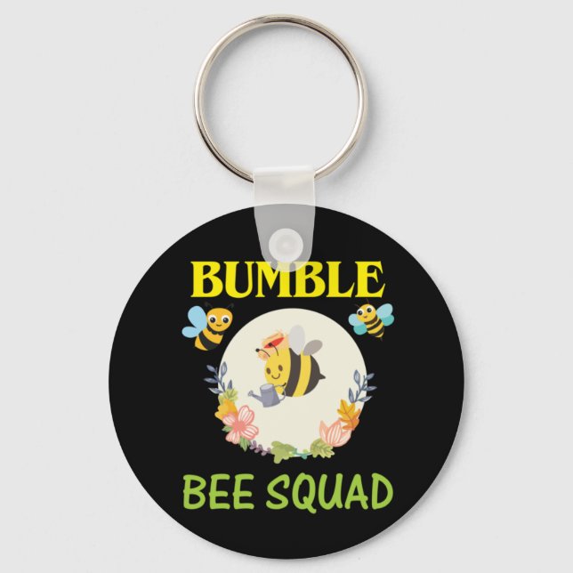 Llavero Beekeeper Art Bumble Bee Squad (Anverso)