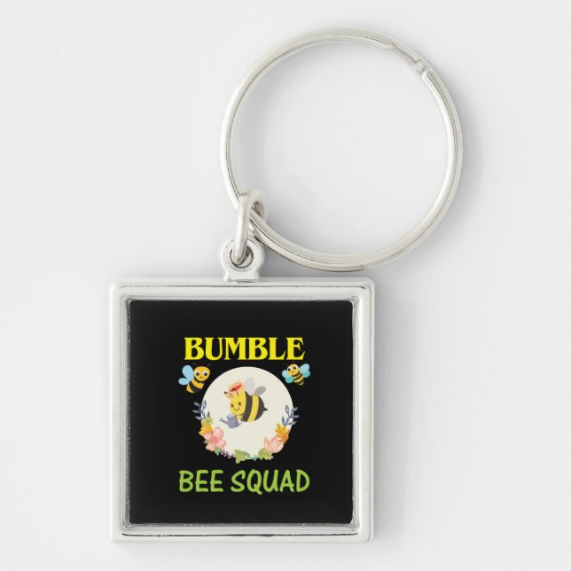 Llavero Beekeeper Art Bumble Bee Squad (Frente)