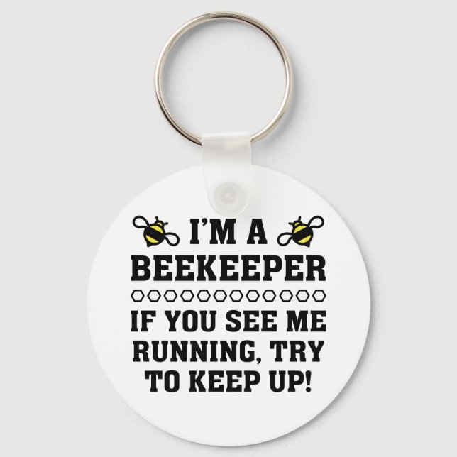 Llavero Beekeeper Running (Anverso)