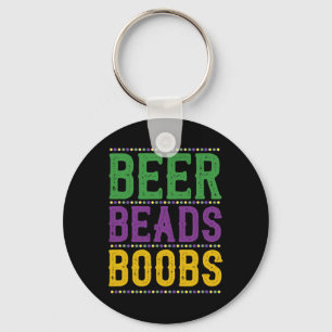 Llavero Beer Beads Brenival Parade Gift Funny Mardi