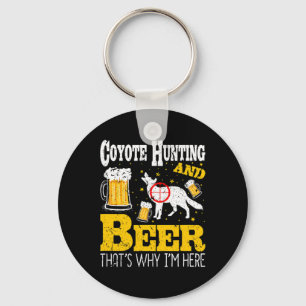 Llavero Beer Beer Caza de Coyote divertida
