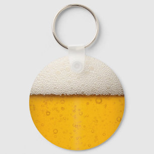 Llavero Beer Bubbles Close-Up