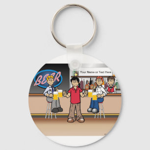 Llavero Beer Drinker personalizado - Personalizado masculi