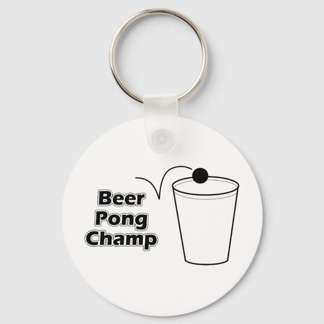 Llavero Beer Pong Champ (Anverso)