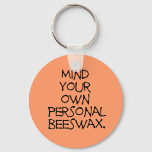 Llavero Beeswax personal