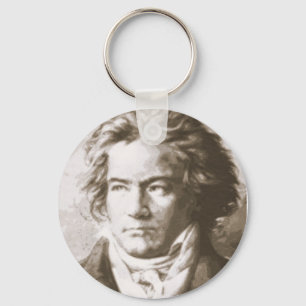 Llavero Beethoven En Sepia
