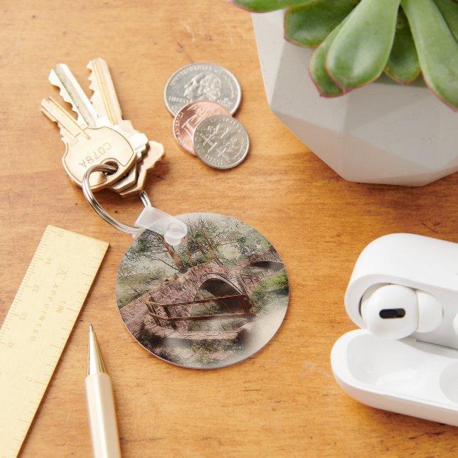 Llavero Beggars Bridge, Glaisdale - Watercolour Art (Escritorio )